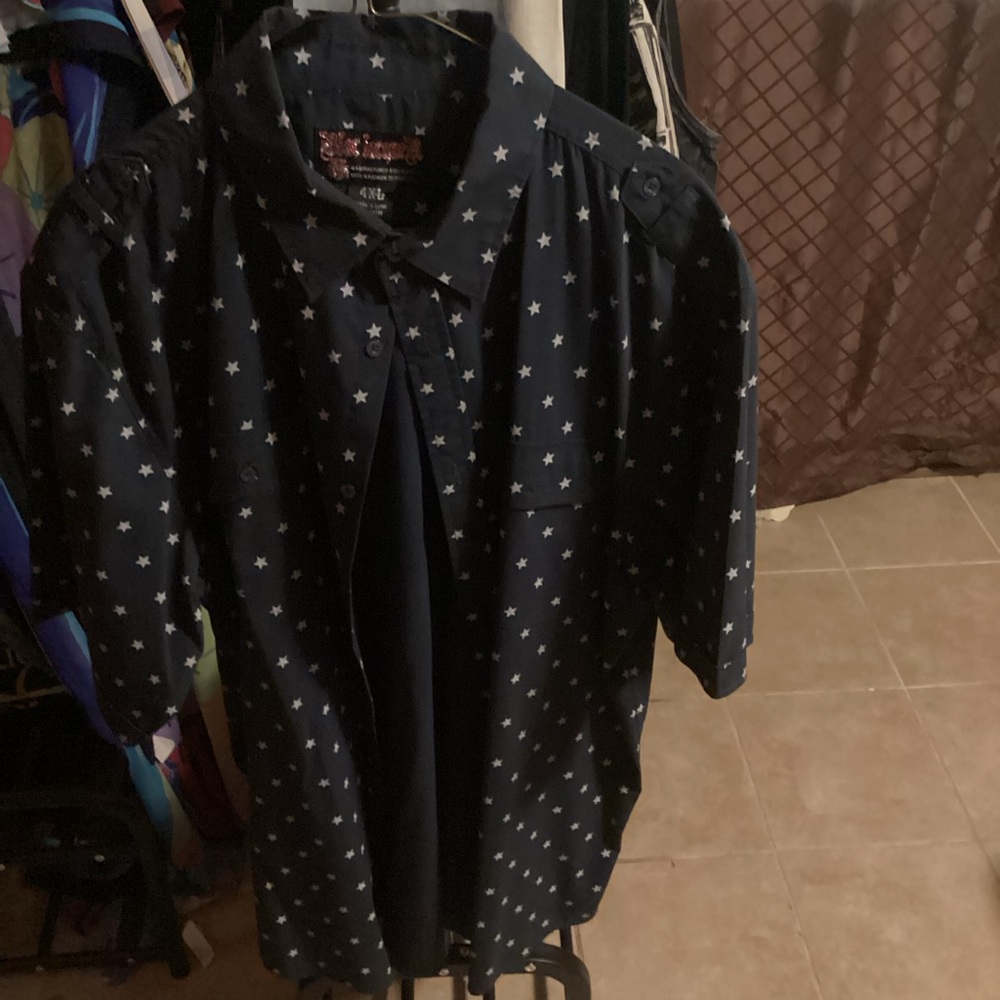 Short sleeve button down shirt